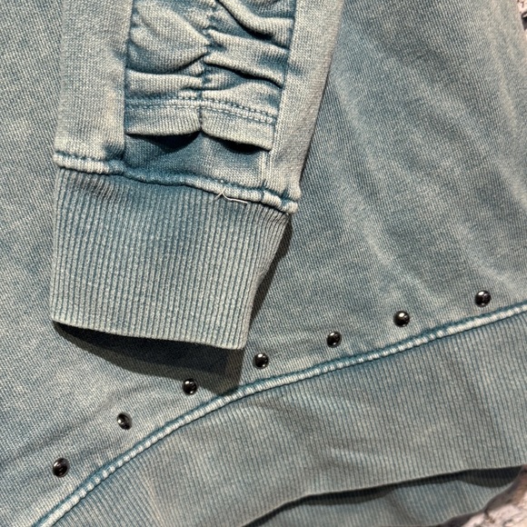 Rock & Republic Distressed Studded Sweatshirt - Picture 5 of 7